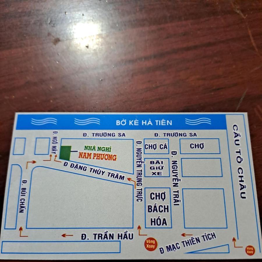 Nha Nghi Nam Phuong Bed & Breakfast Ha Tien Exterior photo